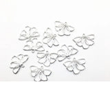 Zinc Alloy Leaf Charms for Earrings DIY Making