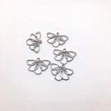 Zinc Alloy Leaf Charms for Earrings DIY Making