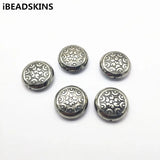 CCB Rhodium Round Shape Beads 25mm 100pcs