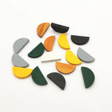 Semicircle Wood Beads for Jewelry DIY Making 300pcs/lot