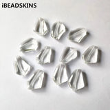 Clear Acrylic Irregular Shape Beads 25x18mm 250pcs for DIY Jewelry