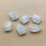 Clear Irregular Stone Beads 100pcs for Earrings DIY