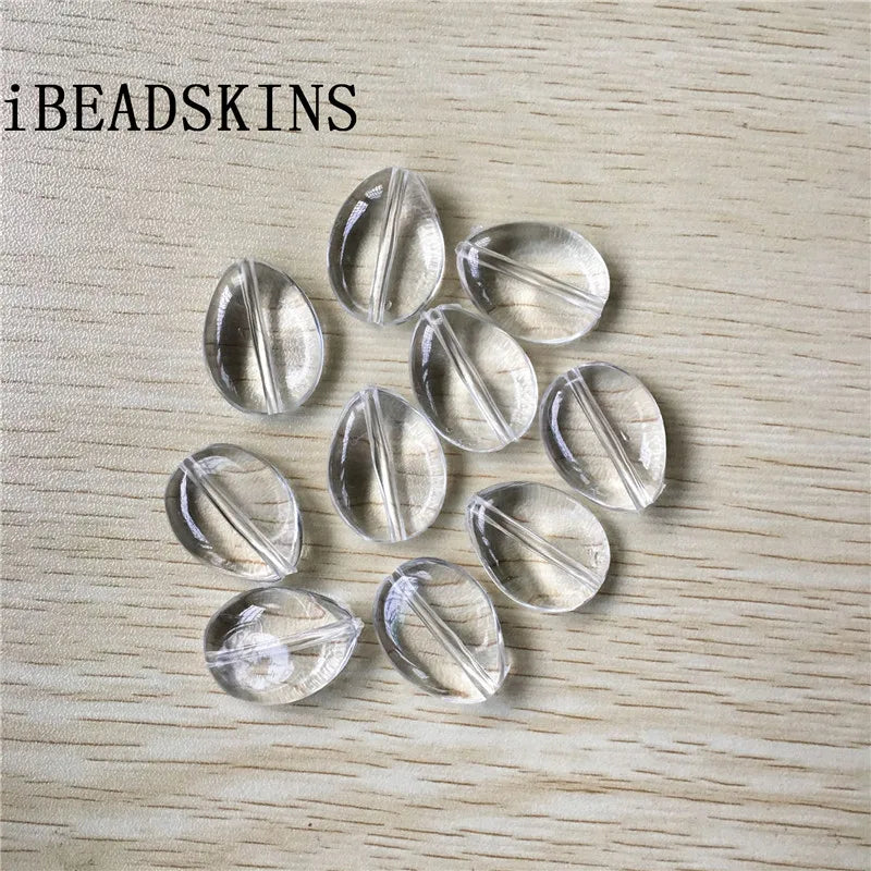 Acrylic Lentil Beads for Jewelry Making