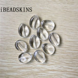 Acrylic Lentil Beads for Jewelry Making