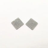 27mm 100pcs Rhombus Charm Earring Accessories Jewelry Findings