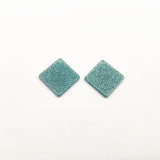 27mm 100pcs Rhombus Charm Earring Accessories Jewelry Findings