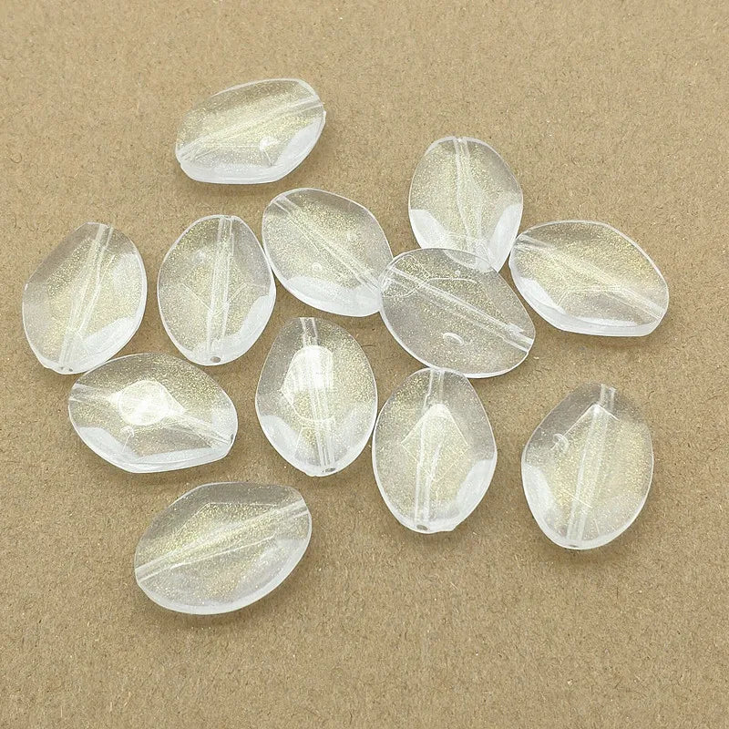 Acrylic Built-in Powder Beads for Necklace Earring DIY Parts
