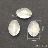 Acrylic Built-in Powder Beads for Necklace Earring DIY Parts
