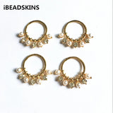 50pcs/lot Earrings-Shape Charm Zinc Alloy Earrings Accessories for DIY