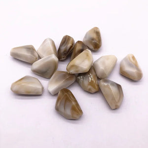 Acrylic Marble Effect Triangle-Shaped Beads for Earring Parts