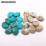 150pcs Oval Acrylic Marble Beads for Earring Jewelry DIY