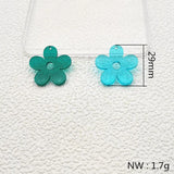 Neon Flower Charm for Ear DIY Making - 100pcs