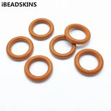 200pcs Brown Wood Beads for Jewelry Making DIY
