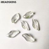 260pcs Clear Acrylic S Shape Beads for Jewelry DIY