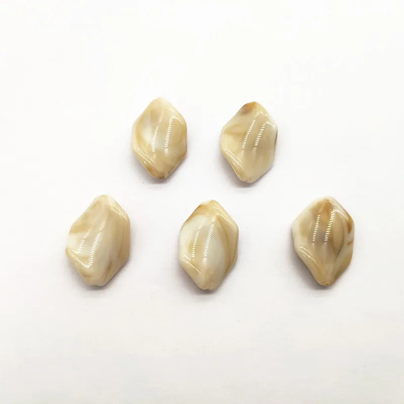 240pcs/lot Acrylic Twist Beads for Earrings DIY