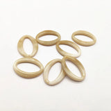 Acrylic Marble Effect Oval-Shape Beads for Earrings DIY