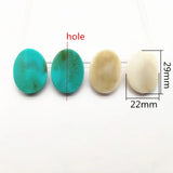 200pcs/lot Acrylic Oval Beads for Earrings DIY