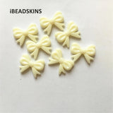 250pcs Acrylic Bows Beads for DIY Jewelry Making