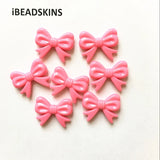 250pcs Acrylic Bows Beads for DIY Jewelry Making
