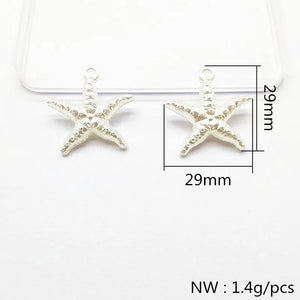 Starfish Shape Pearl Beads for Earrings and Jewelry Making