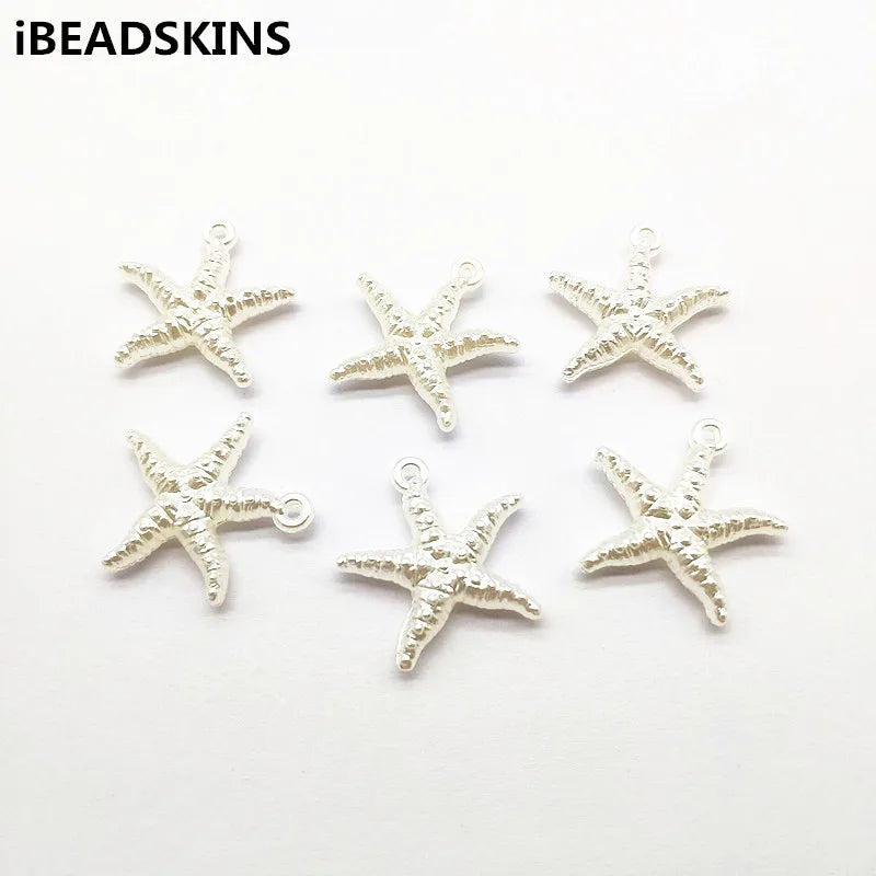 Starfish Shape Pearl Beads for Earrings and Jewelry Making