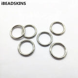30mm Rhodium CCB Rings Shape Beads for Earrings - 200pcs