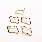 Zinc Alloy Geometric Stud Earrings 50pcs Lot