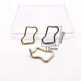 Zinc Alloy Geometric Stud Earrings 50pcs Lot