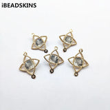 Rhinestone Flower Charm for Earrings Necklace DIY