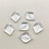 Clear Oval Acrylic Beads for Jewelry DIY