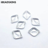 Clear Oval Acrylic Beads for Jewelry DIY