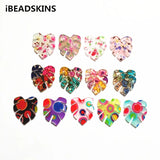 Acrylic Feather Shape Earring Charms 100pcs/lot