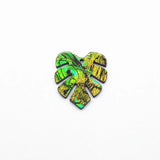 Acrylic Shell Feather Charm Jewelry Findings 30pcs