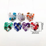 Acetic Acid Feather Charms for Earrings - 50pcs