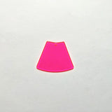 Neon Trapezoid Charms for Earrings DIY - 50pcs