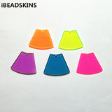 Neon Trapezoid Charms for Earrings DIY - 50pcs