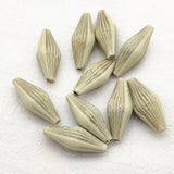 Bronzing Effect Oval Beads 220pcs for Necklace Earring DIY