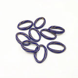 Acrylic Hot stamping Oval-shape Beads Necklace Earrings DIY 420pcs