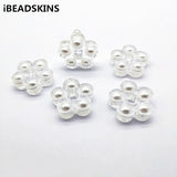 30pcs Flower Charm Earrings Findings for DIY Jewelry