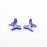 Butterfly Shape Charm for Earrings DIY - 50pcs - 32x30mm