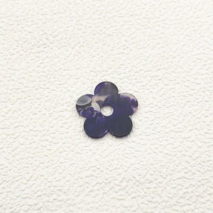 Acrylic Flower Charms for Earrings DIY 100pcs