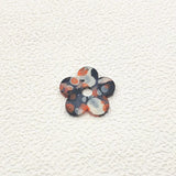Acrylic Flower Charms for Earrings DIY 100pcs