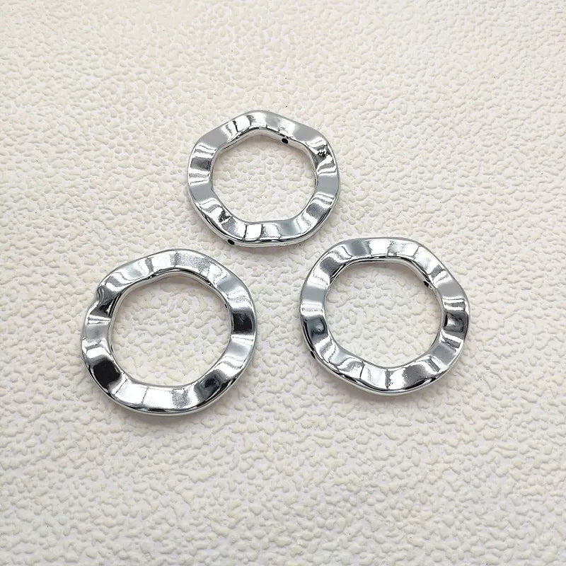 UV Plating Ring-shape Beads for Jewelry DIY