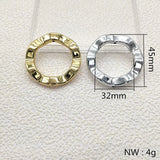 UV Plating Ring-shape Beads for Jewelry DIY