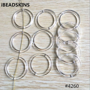 Acrylic Ring Shape Beads 34mm Clear 400pcs #4260