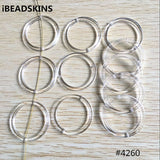Acrylic Ring Shape Beads 34mm Clear 400pcs #4260