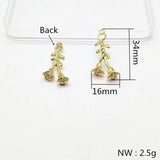 Zinc Alloy Flower Charm Pendant 100pcs for Earrings DIY