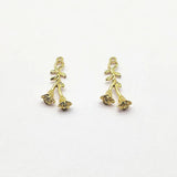 Zinc Alloy Flower Charm Pendant 100pcs for Earrings DIY