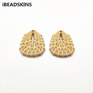 Acrylic Weaving Drop Charm for Earrings, 100pcs, Jewelry Making DIY