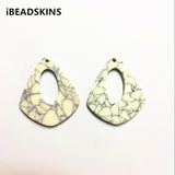 Acetic Acid Marble Crack Drop Charms for Jewelry DIY